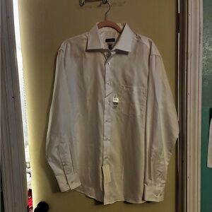 Van Heusen Mens Regular Fit Long Sleeve Button Up I Pocket Dress Shirt